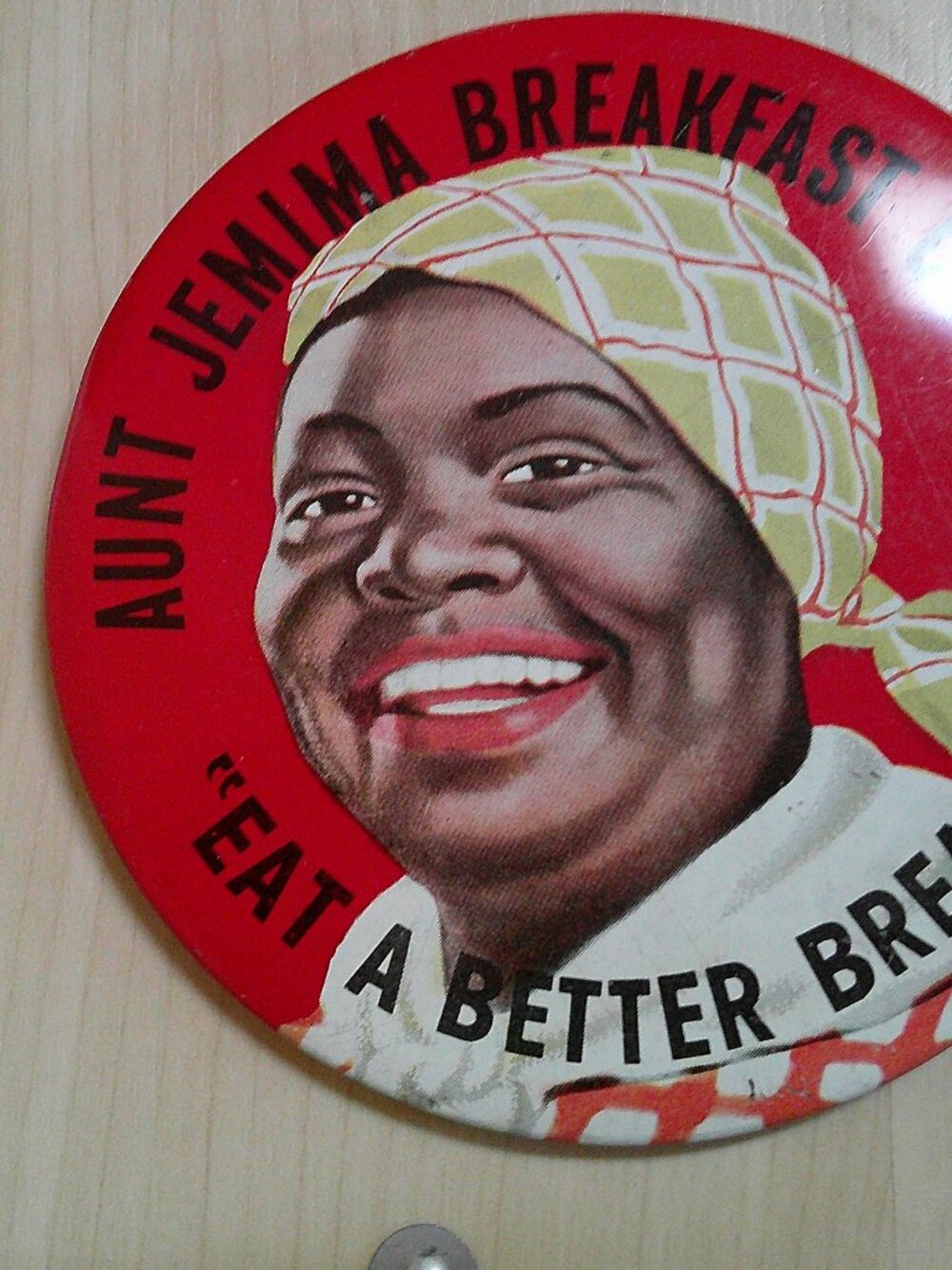 Lot of Aunt Jemima Breakfast Club Advertising Buttons, matchbook - Picture 14 of 16